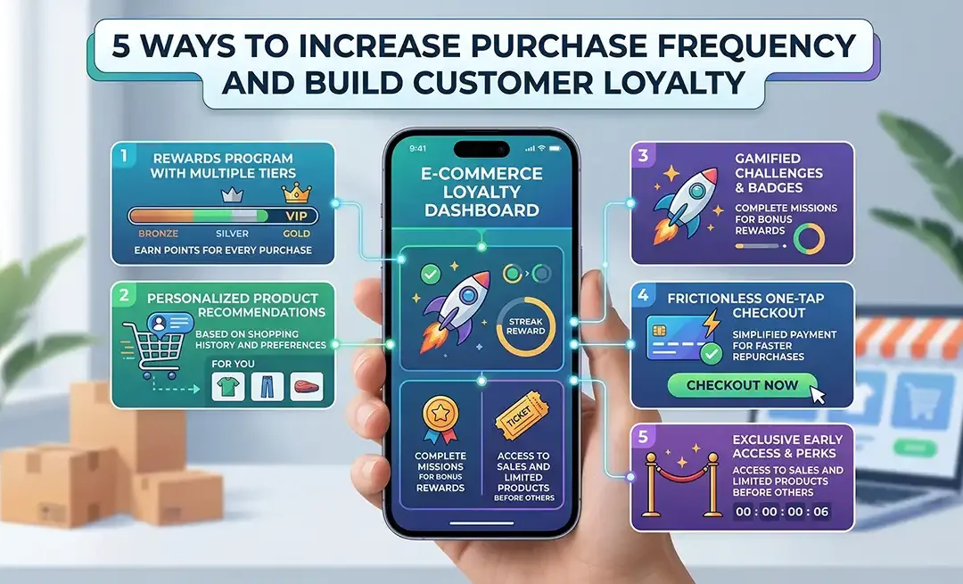 5 Ways to Increase Purchase Frequency and Build Customer Loyalty